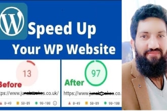 increase wordpress speed optimization, SEO wordpress website speed optimize