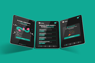 create high end mobile app UI UX design with figma