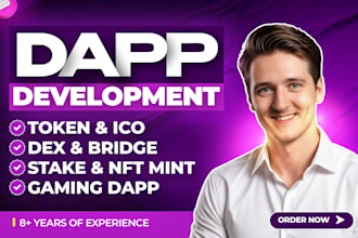 develop web3 dapp like pump fun, staking on evm sui solana