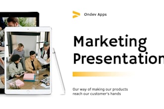 create a professional powerpoint presentation or ppt slide