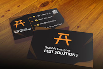 design trending business cards in 24 hours