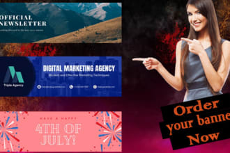 design stunning banners and email headers for your business