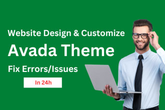 fix issues and customize avada theme