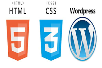 fix issues related to html, css and wordpress