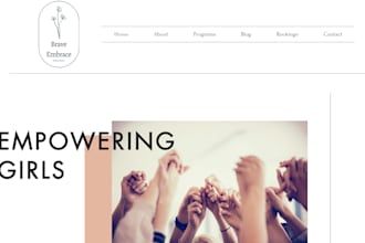 create an aesthetically pleasing and informative website