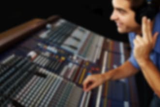 do audio edit cleanup and fix sounds, boost up quality
