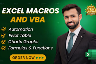 be your microsoft excel expert for excel projects, vba, vlookup, and hlookup