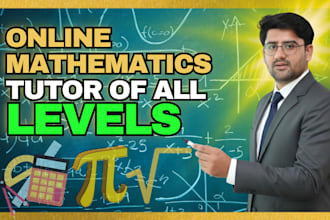 teach you online mathematics including calculus, algebra, geometry, stats