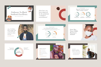 design a pitch deck or presentation