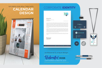 provide the best calendar design and stationery design