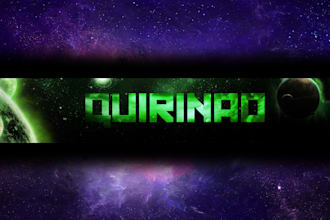 design a youtube banner for you