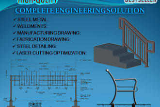do steel metal fabrication shop drawing