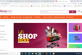 develop and customize wordpress website with elementor