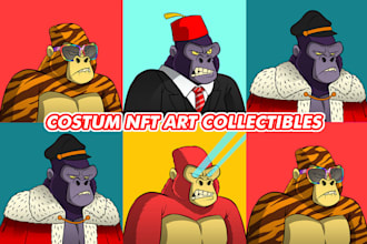 do a creative nft art that you can sell as a collectible