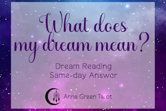 do tarot dream analysis within 24 hours