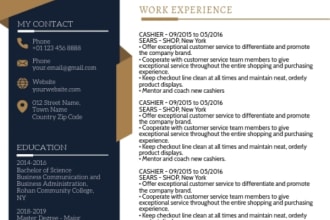 give you a modern resume