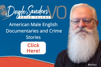 narrate your documentary in an authentic and unique american male voice