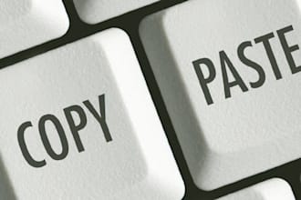 data copy and paste