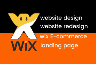 design wix website design wix redesign and wix landing page