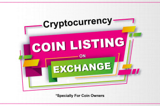 list your coin or token on top crypto exchange website
