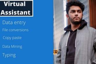 do your data entry, copy paste, file conversion