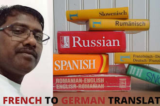 translate french to german and other international languages