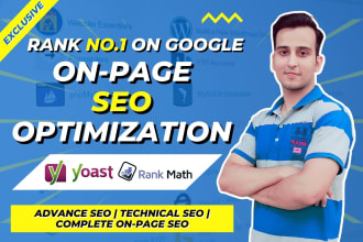 do complete onpage SEO optimization using yoast for wordpress websites