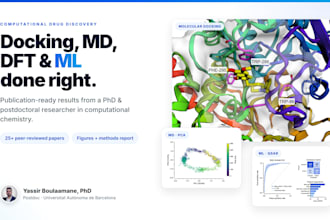 do molecular docking, MD simulations and virtual screening for drug discovery