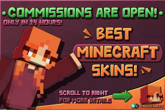 create best custom minecraft skins with your wishes