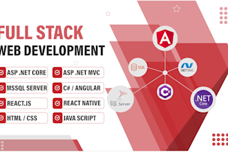 do azure csharp dotnet core react js angular node and PHP laravel development
