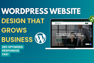 create unique and elegant wordpress website