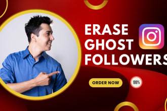 erase ghost followers from ig