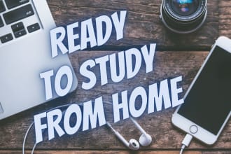 create an elegent educational online course flyer design for your academy