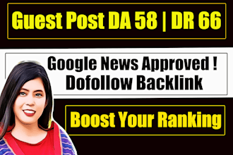 build dofollow SEO backlink and publish guest post