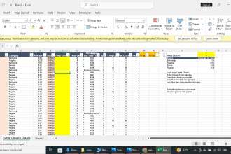 do any task in ms word, excel, and access database
