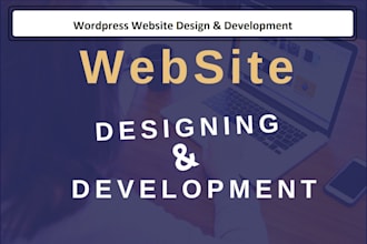 design a website of 4 pages