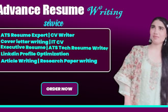 provide  professional resume writing and cover letter writing
