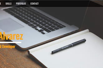 create front end web pages