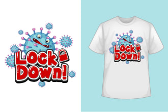 do trendy typography t shirt design and  graphic t shirt