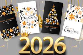 unique christmas card designs and holiday invitations