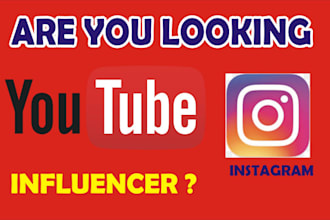 find youtube influencer for influencer marketing