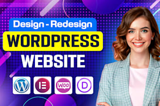design, redesign, revamp, clone wordpress website, business website development