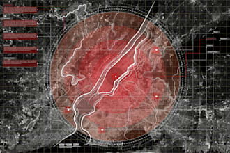 create graphics, visuals and mapping