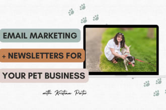 write engaging email newsletter copy for your pet business
