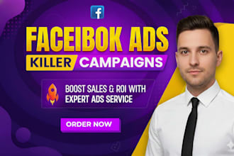 run facebook and instagram ads campaigns grow your business with KPI