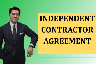 draft independent contractor agreement