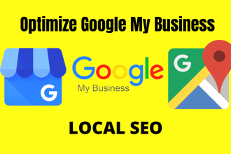do google my business optimization for local seo and gmb map ranking