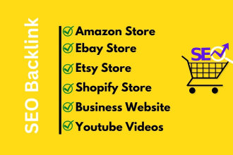 rank any website and e commerce store by seo backlinks