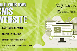 create cms website with wordpress
