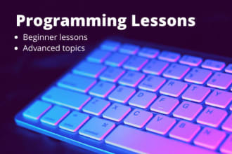 be your computer science tutor and also programming tutor